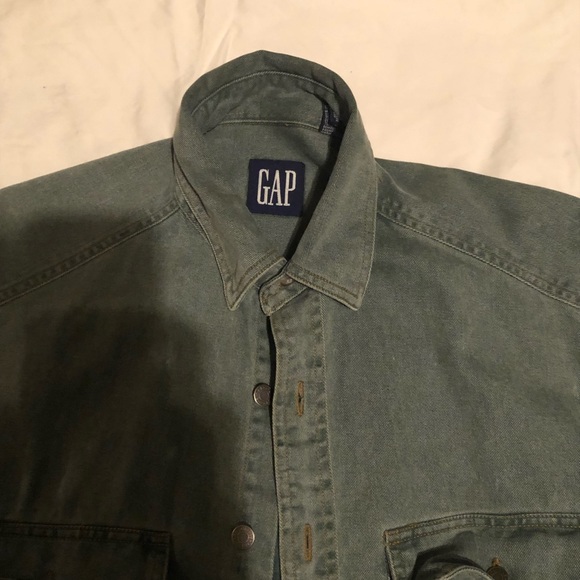 Vintage green Gap jean jacket - Picture 3 of 3